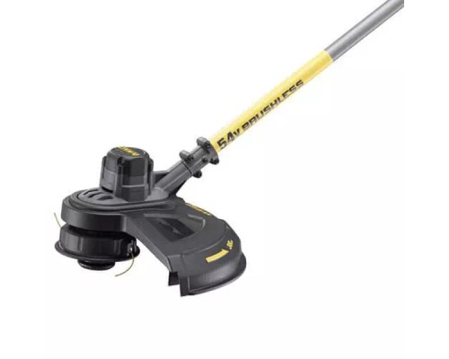 Тример садовий DeWALT 54 В, 3Ah, волосінь 2 мм, 38 см, ніж (DCM571X1)