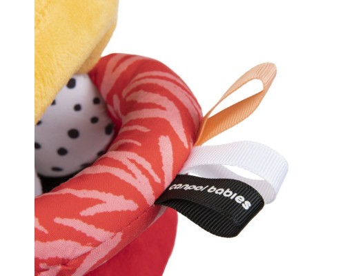 Брязкальце Canpol м'ячик з пищалкою BabiesBoo (68/089)