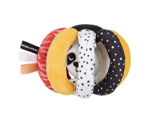 Брязкальце Canpol м'ячик з пищалкою BabiesBoo (68/089)