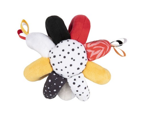 Брязкальце Canpol м'ячик з пищалкою BabiesBoo (68/089)