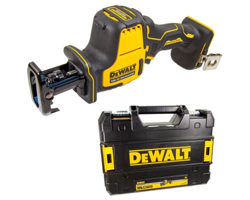 Шабельна пила DeWALT 18В XR Li-lon, 0 – 2800 хід/хв, 1.43 кг, TSTAK (без АКБ та ЗП) (DCS369NT)