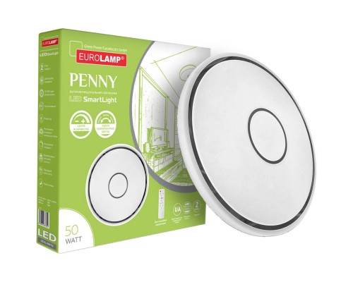 Світильник Eurolamp Penny T19 50W 3000K-6500K (LED-SL-50W-T19)