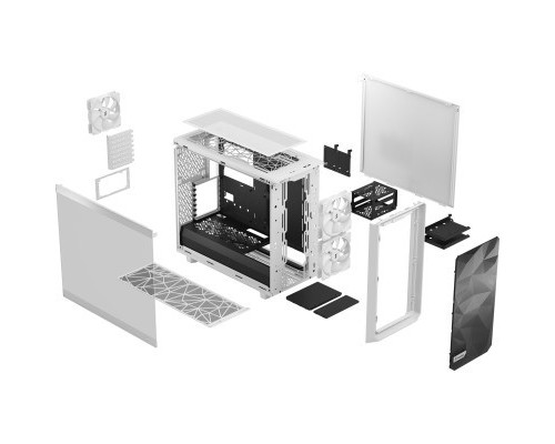 Корпус Fractal Design Meshify 2 Lite White TG Clear (FD-C-MEL2A-04)