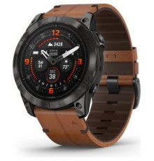Смарт-годинник Garmin EPIX PRO (g2), 51, Saph, CrbnGryDLC Ti, Chsnt Lthr, GPS (010-02804-30)