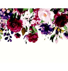 Картина по номерам ZiBi Квітковий паттерн 40*50 см ART Line (ZB.64160)