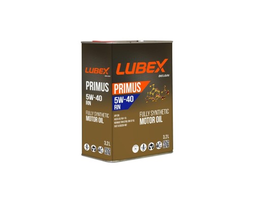 Моторна олива LUBEX PRIMUS RN 5w40 3,2л (034-1330-0632)