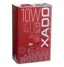 Моторна олива Xado 10W-40 SL/CF, Red Boost 4 л (ХА 26244)