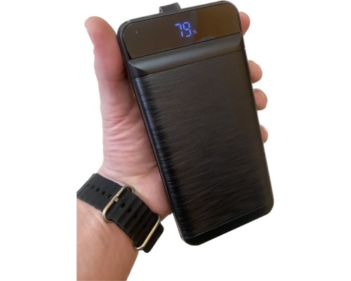 Батарея універсальна XO 30000mAh, PD/18W, QC3.0/22.5W, flashlight, Input(Micro,Type-C,Lightning), Output(3*USB,Type-C) (XO-PR156 / 29212) 
