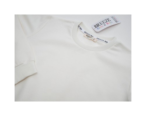 Кофта дитяча Breeze однотонна (18555-128B-cream)