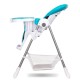 Стілець для годування Lionelo Linn Plus Turquoise (LO-LINN PLUS TURQUOISE)
