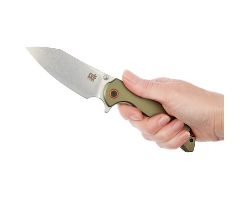 Ніж Skif Jock SW Aluminium Olive Green (UL-002ALSWOG)