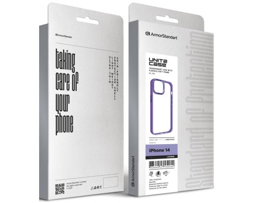 Чохол до мобільного телефона Armorstandart UNIT2 Apple iPhone 14 Lavander (ARM69942)