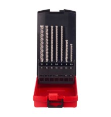 Набір бурів Milwaukee MX4 SDS+ 5.5 / 6 x 115 мм, 5 / 5.5 / 6 / 8 / 10 x 165 мм (4932478627)