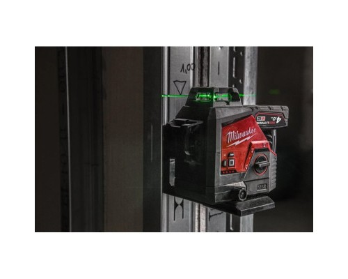 Лазерний нівелір Milwaukee M12 3PL-0C, кейс (без АКБ та ЗП) (4933478103)