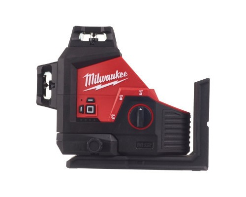 Лазерний нівелір Milwaukee M12 3PL-0C, кейс (без АКБ та ЗП) (4933478103)