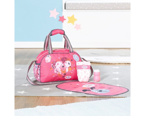 Аксесуар до ляльки Zapf Сумка для ляльки Baby Born Турбота про малюка S2 з аксесуарами (832455)