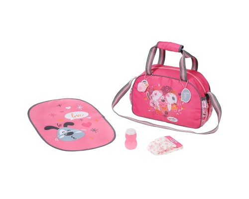 Аксесуар до ляльки Zapf Сумка для ляльки Baby Born Турбота про малюка S2 з аксесуарами (832455)