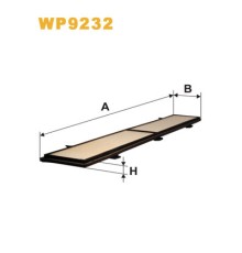 Фільтр салону Wixfiltron WP9232