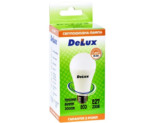 Лампочка Delux BL 60 15 Вт 3000K (90011751)