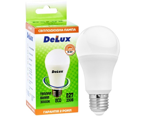 Лампочка Delux BL 60 15 Вт 3000K (90011751)