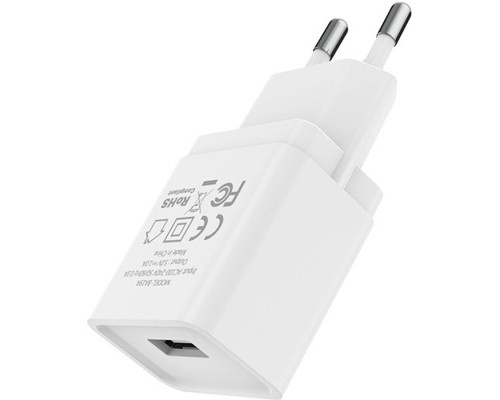 Зарядний пристрій BOROFONE BA19A Nimble single port White (BA19AW)