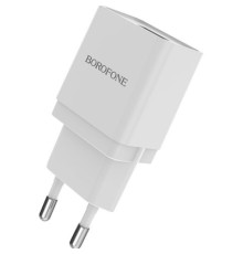 Зарядний пристрій BOROFONE BA19A Nimble single port White (BA19AW)