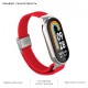 Ремінець до фітнес браслета Armorstandart Braided Solo Loop для Xiaomi Mi Band 8 Red (ARM69927)
