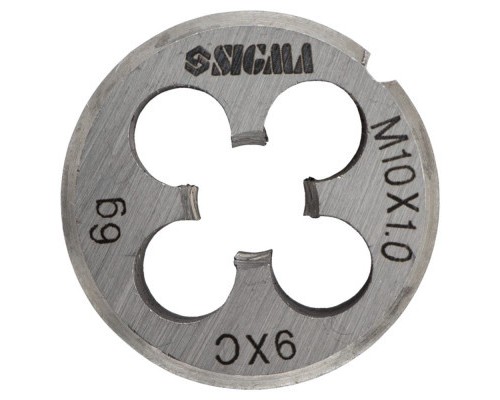 Плашка Sigma М10x1.0мм (1604261)