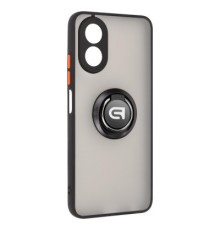 Чохол до мобільного телефона Armorstandart Frosted Matte Ring OPPO A18 4G / A38 4G Black (ARM72699)
