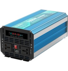 Автомобільний інвертор Choetech 12/220V 1000Вт, з функцією ДБЖ, чиста синусоїда (INV-C1000WUPS-EU)