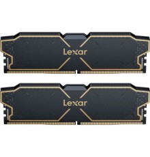 Модуль пам'яті для комп'ютера DDR5 32GB (2x16GB) 6000 MHz Thor Black Lexar (LD5U16G60C32LG-RGD)