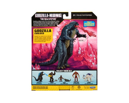 Фігурка Godzilla vs. Kong Ґодзілла після еволюції з променем (35202) Фігурка Godzilla vs. Kong Ґодзілла після еволюції з променем (35202)