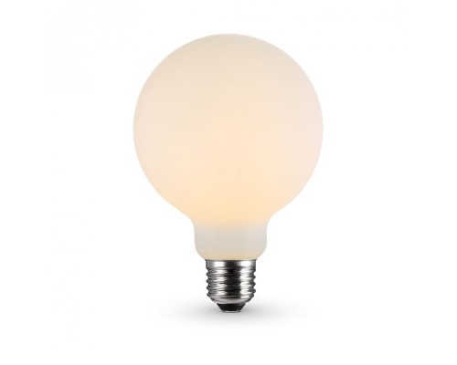Лампочка Videx Filament 7W E27 3000K Porcelain dimmable (VL-DG80MO)