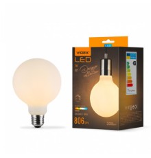 Лампочка Videx Filament 7W E27 3000K Porcelain dimmable (VL-DG80MO)