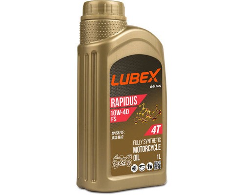 Моторна олива LUBEX RAPIDUS 4Т FS 10w40 1л