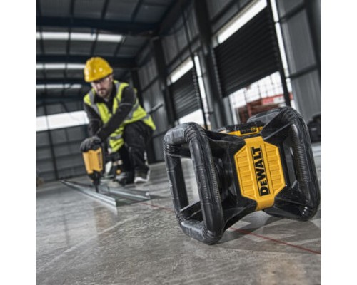 Лазерний нівелір DeWALT ротаційний, 18В XR Li-Ion, червоний промінь, 4.5 кг, 2Ah, ЗУ, кейс (DCE074D1R)