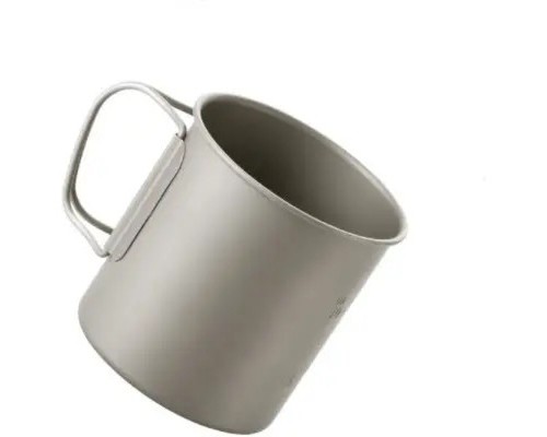 Чашка туристична Naturehike NH20CJ005 титанова з ручкою 200 мл (6927595745762)