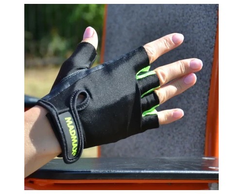 Рукавички для фітнесу MadMax MFG-251 Rainbow Green L (MFG-251-Green_L)