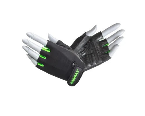 Рукавички для фітнесу MadMax MFG-251 Rainbow Green L (MFG-251-Green_L)