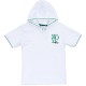 Футболка дитяча Blueland з капюшоном (12530-128G-white)