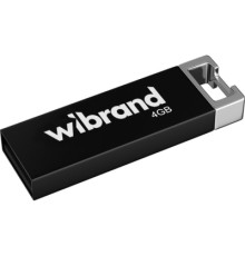 USB флеш накопичувач Wibrand 4GB Chameleon Black USB 2.0 (WI2.0/CH4U6B)