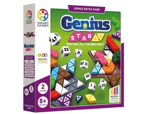 Настільна гра Smart Games Геніально. Зіркова тактика (SGHP 002) Настільна гра Smart Games Геніально. Зіркова тактика (SGHP 002)