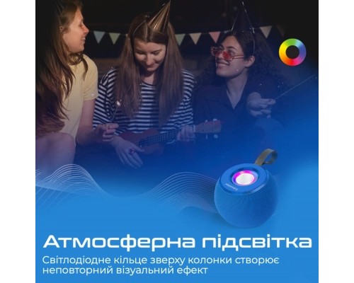 Акустична система Promate Juggler Blue (juggler.blue) 
