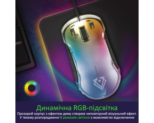 Мишка Vertux Phoenix USB Black (phoenix.black)
