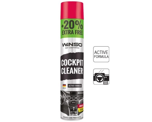 Автополіроль WINSO Cockpit Cleaner вишня 750ml (870590)