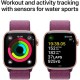 Смарт-годинник Apple Watch Series 10 GPS 42mm Rose Gold Aluminium Case with Plum Sport Loop (MWWK3QH/A)