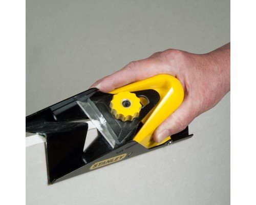 Рубанок Stanley для зняття фаски з гіпсокартону, 200 мм, з регулюванням (STHT1-05937)