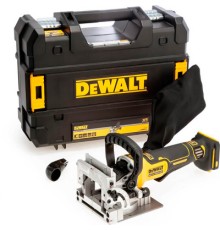 Фрезер DeWALT ламельний, XR Li-Ion 18 В, 8000 об/хв, фрези 102 мм, TSTAK (без АКБ та ЗП) (DCW682NT)