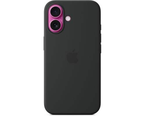Чохол до мобільного телефона Apple iPhone16 Silicone Case with MagSafe - Black (MYY13ZM/A)