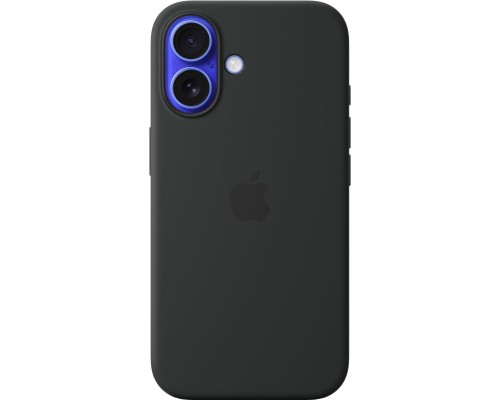 Чохол до мобільного телефона Apple iPhone16 Silicone Case with MagSafe - Black (MYY13ZM/A)